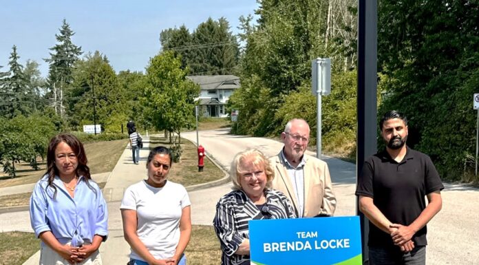 Surrey Connect and Mayor Brenda Locke announce new aquatic centre for Cloverdale