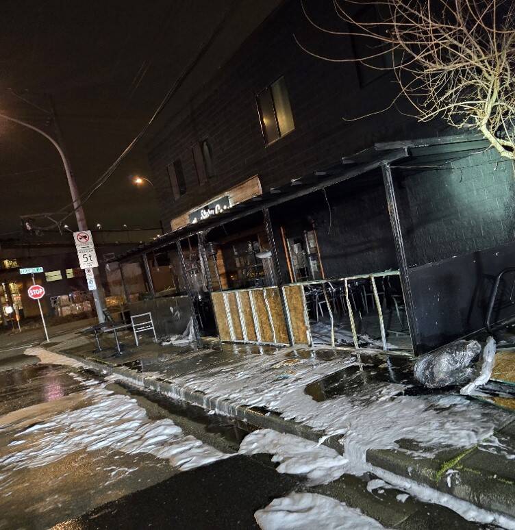 Richmond RCMP are asking the public for help identifying suspect in alleged arson