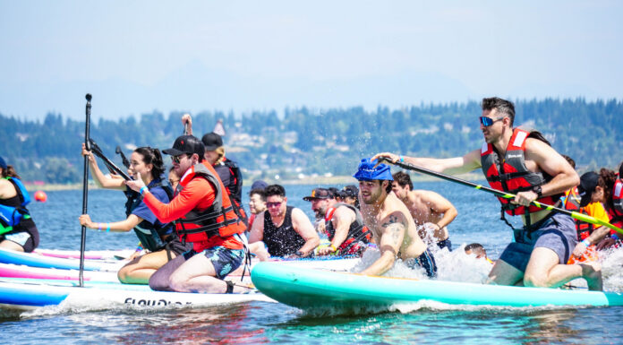 Paddle boarders bring in $213,545 for youth mental health programs at Surrey Memorial Hospital