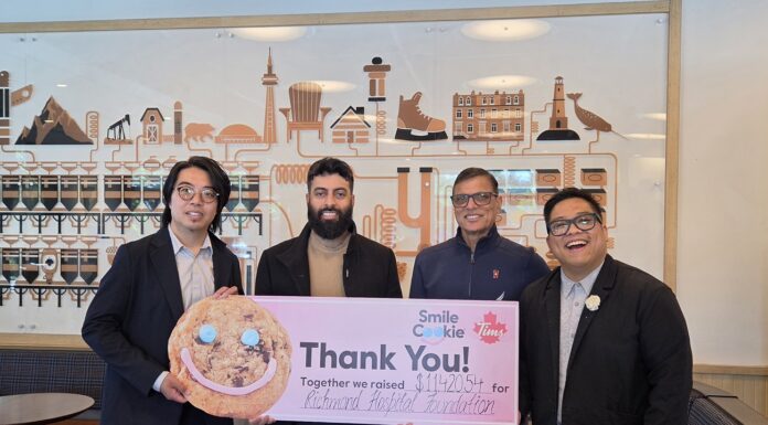 Ajit and Harj Thandi raise over $11,000 in support of Richmond Hospital Foundation
