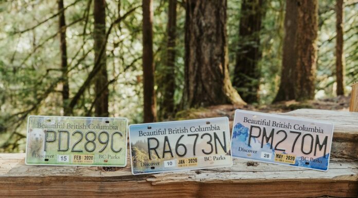 Providing funding through BC Parks Licence Plate Program
