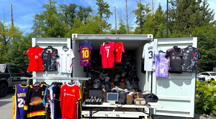 Surrey Police seize suspected counterfeit goods worth millions of dollars