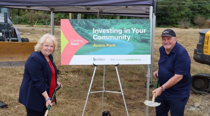 Surrey advances $7.9M investment in new parks with first groundbreaking