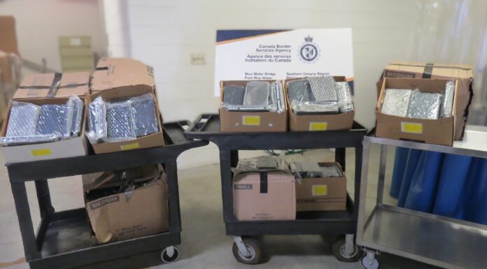 CBSA seizes 385 kg of cocaine at Ontario’s Blue Water Bridge