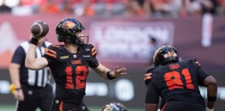 SPORTS WITH HARP: BC Lions Find a Way Again, Hold Off Tiger Cats 27–24