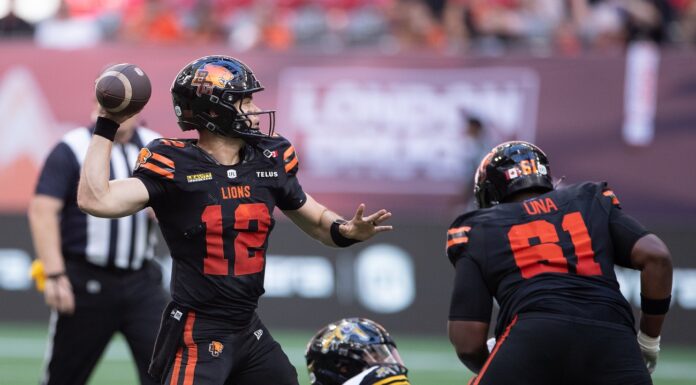 SPORTS WITH HARP: BC Lions Find a Way Again, Hold Off Tiger Cats 27–24