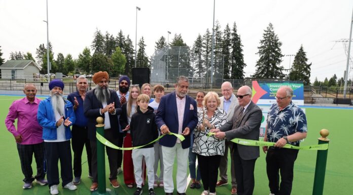 Canada’s only three-pitch water-based field hockey complex opens at Tamanawis Park