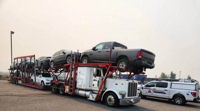 Calgary driver loses use of his company’s tractor-trailer owned by Surrey company
