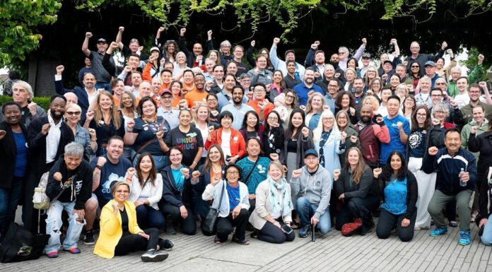 NDP MLAs celebrate Labour Day with workers at Metro Vancouver Labour Day Celebration