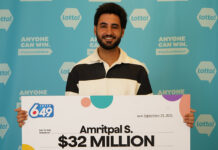 Amritpal S. of Surrey wins $32-M Lotto 6/49 Jackpot