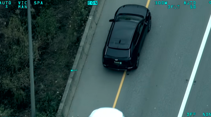 Air 1 helicopter aids BC Highway Patrol nab two-time excessive speeder