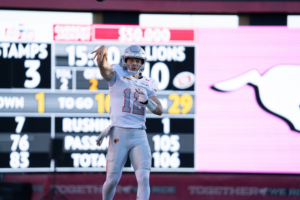 SPORTS WITH HARP: Lions fall to Calgary, but playoff picture is set for Halloween showdown at BC Place