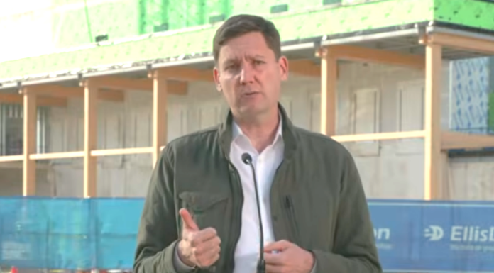 Eby slams Doerkson for hiding from questions while making promises to private donors