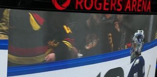 Canucks fall to Hurricanes 6-3 as beloved broadcaster John “Cheech” Garrett is remembered